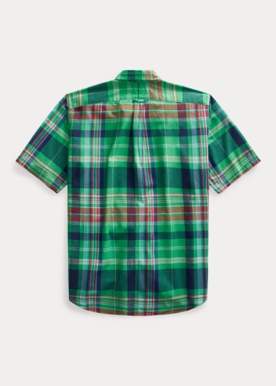 Men's Polo Ralph Lauren Plaid Madras Shirts | 024983XVR